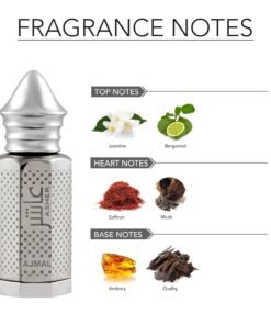 Alternative view of AJMAL Asher Attar Oil| Floral & Oudh Fragrance | Unisex Non-Alcoholic | Long Lasting Attar Men & Women - 12 Ml