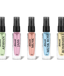 Aimani Men & Women Trial Pack Of 5 X 8ML  Afshan, Jass, Musk, Musk Rose, Bombshell