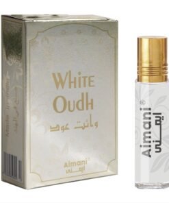 Aimani White Oudh Musk Tahara 6ml Attar | Unisex | Original & 24 Hours Long Lasting Fragrance | Most Wanted Arabian Aroma